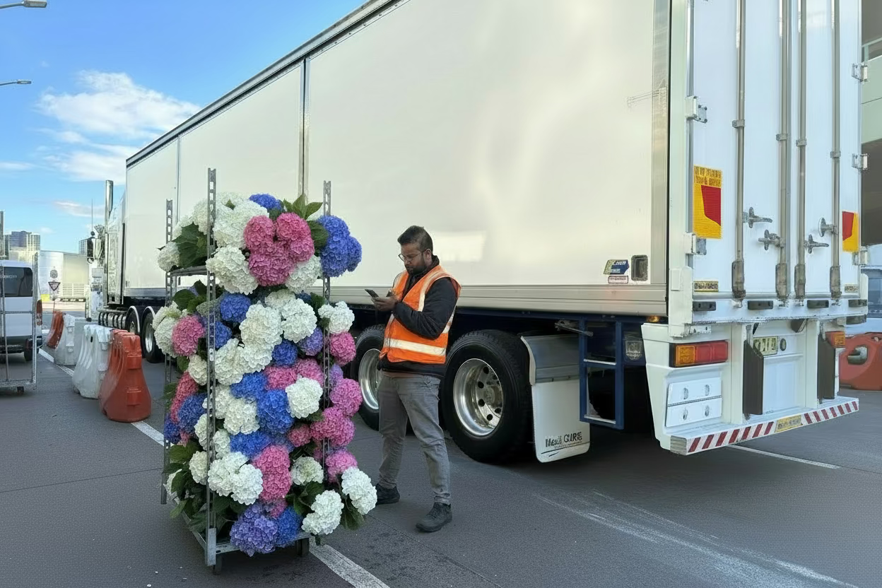 harrys wholesale - delivery truck